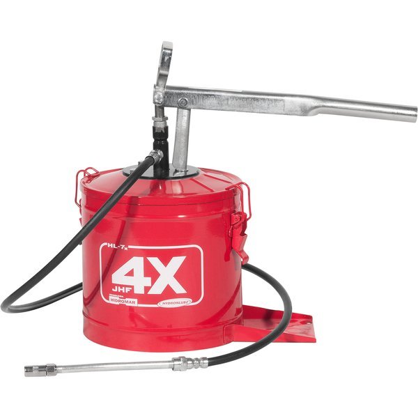 Balde para graxa capacidade para 7 kg HL-07 HIDROMAR