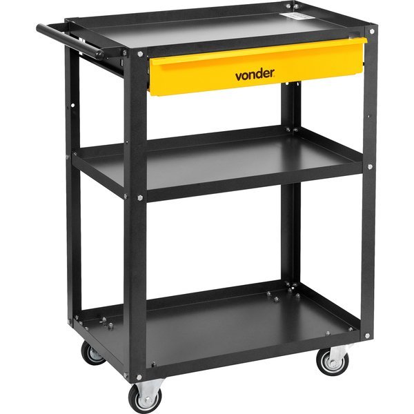 Carrinho para ferramentas, desmontável, com gaveta, VD 1020, VONDER