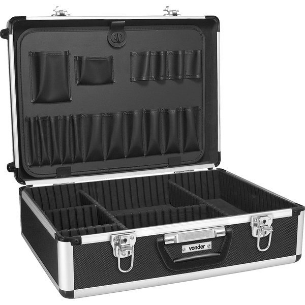 Maleta para ferramentas, profissional, preta, MFV 931, VONDER