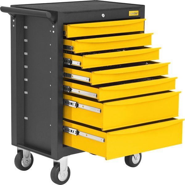 Carro com ferramentas, 307 peças, VONDER