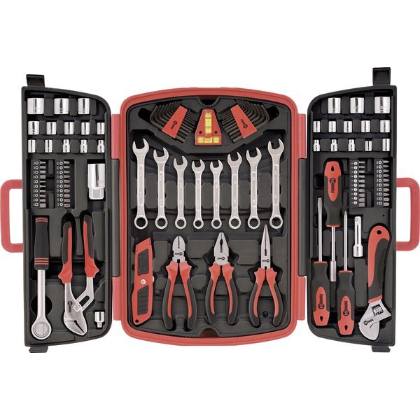 Jogo de ferramentas, com 113 peças, KF 001, NOVE54