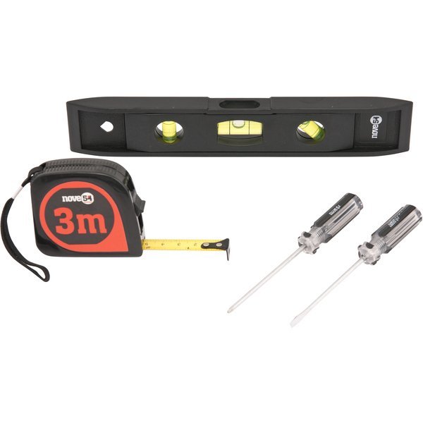 Jogo de ferramentas, com 4 peças, JF 041, NOVE54