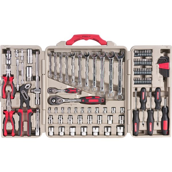 Jogo de ferramentas, espelhado, com 110 peças, MAYLE