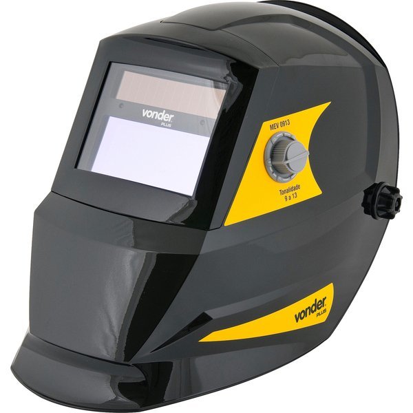 Máscara de escurecimento automático, tonalidade 9 a 13, MEV 0913, VONDER PLUS
